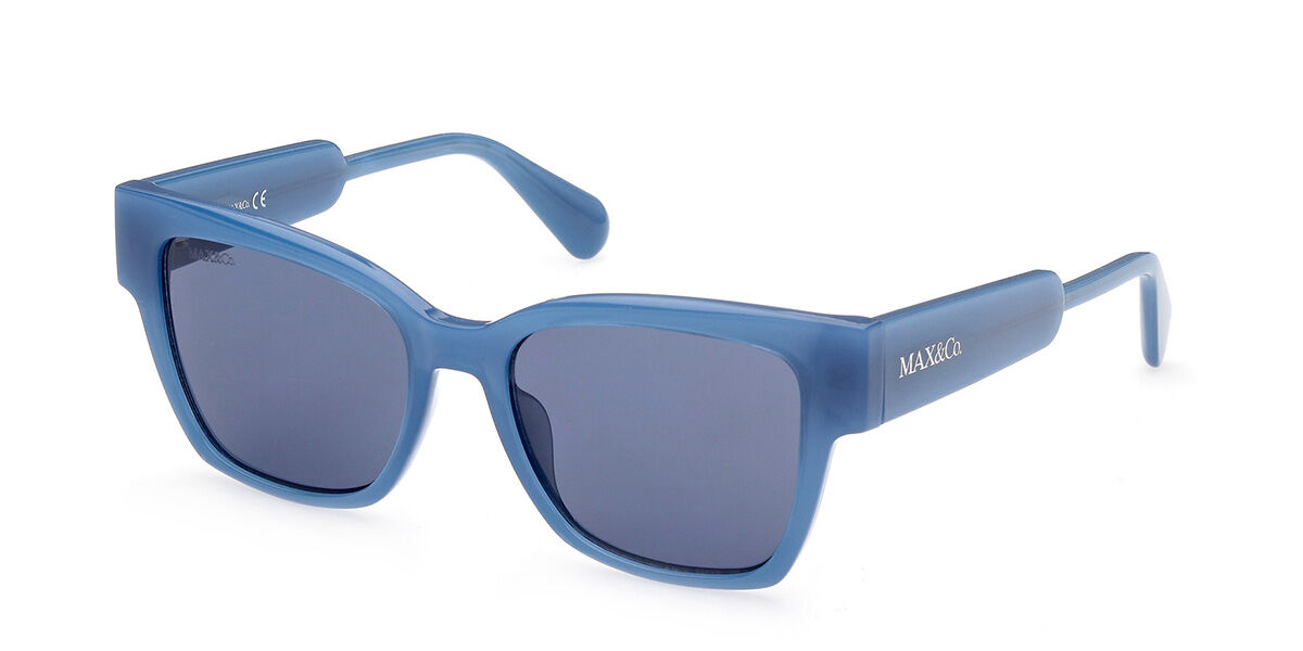 Image of Max & Co MO0045 90V 52 Lunettes De Soleil Femme Bleues FR