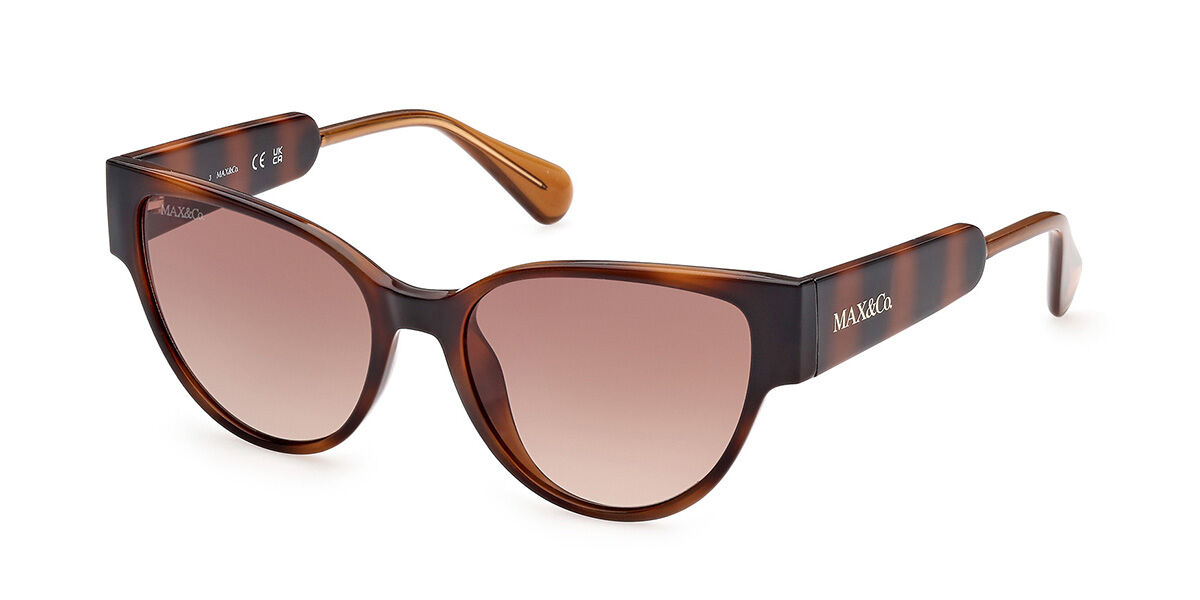 Image of Max & Co MO0053 52F 54 Lunettes De Soleil Femme Tortoiseshell FR