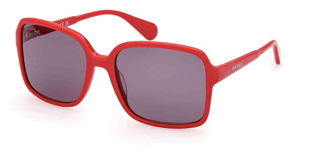 Image of Max & Co MO0079 75A 57 Lunettes De Soleil Femme Rouges FR