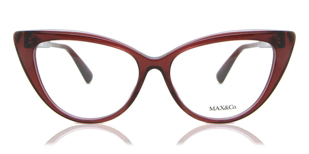 Image of Max & Co MO5046 071 Óculos de Grau Vermelhos Feminino BRLPT