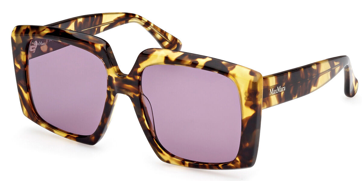 Image of Max Mara MM0024 53Y Óculos de Sol Tortoiseshell Feminino BRLPT