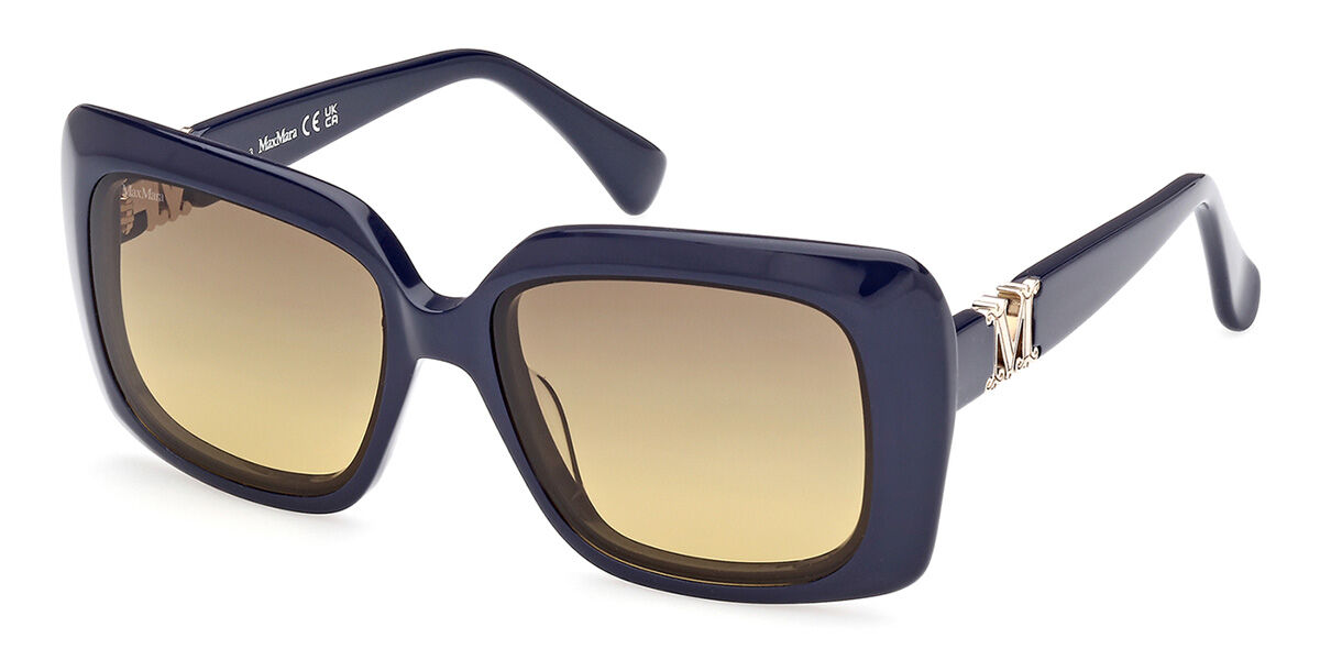 Image of Max Mara MM0030 90F Óculos de Sol Azuis Feminino PRT