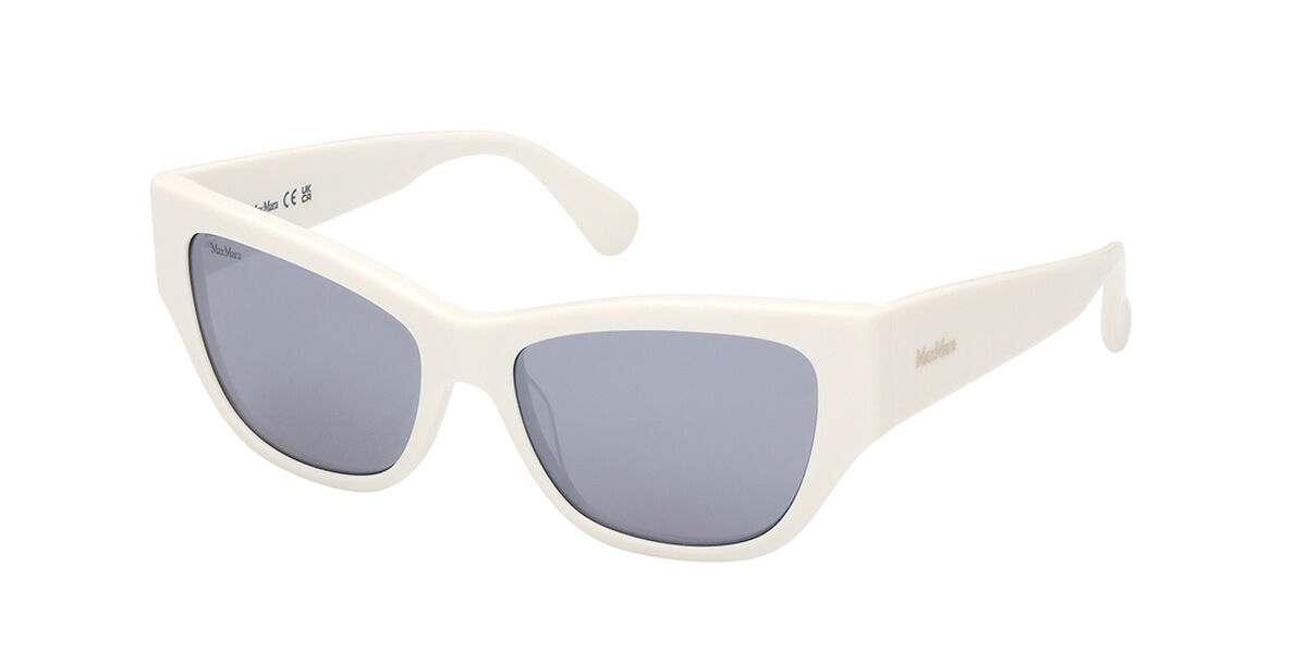 Image of Max Mara MM0041 21C Óculos de Sol Brancos Feminino PRT