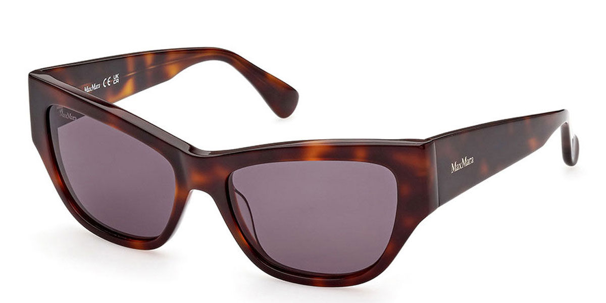 Image of Max Mara MM0041 52A Óculos de Sol Tortoiseshell Feminino PRT