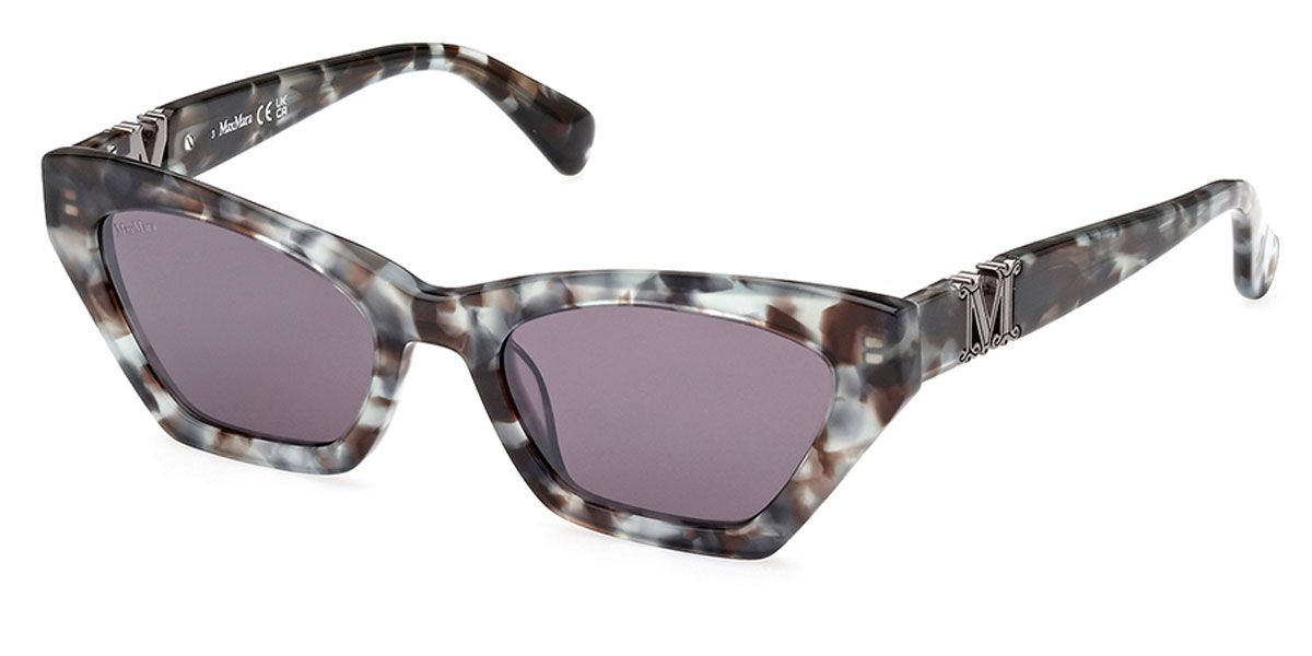 Image of Max Mara MM0057 55C Óculos de Sol Tortoiseshell Feminino BRLPT