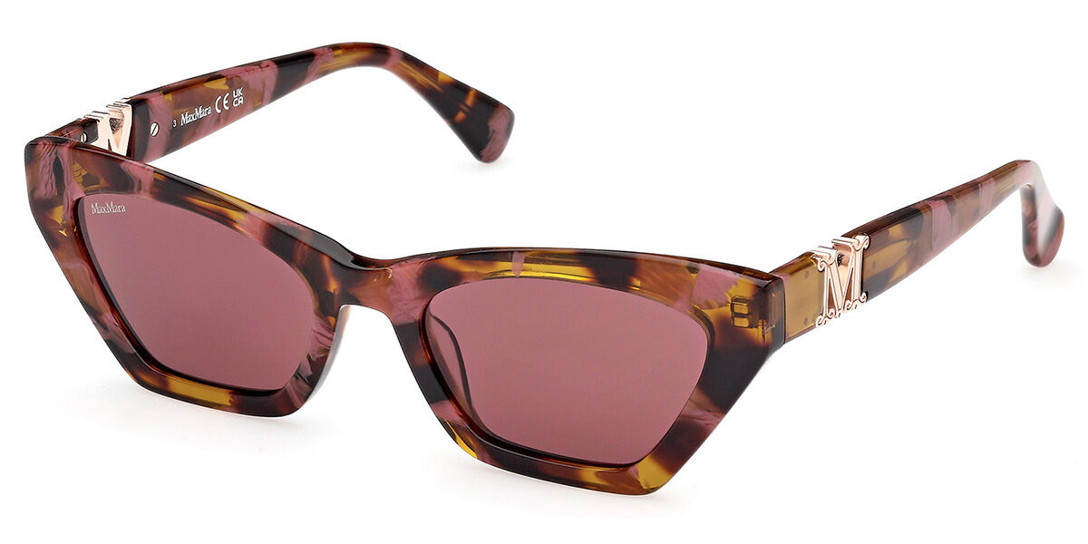 Image of Max Mara MM0057 EMME13 55S Óculos de Sol Tortoiseshell Feminino PRT