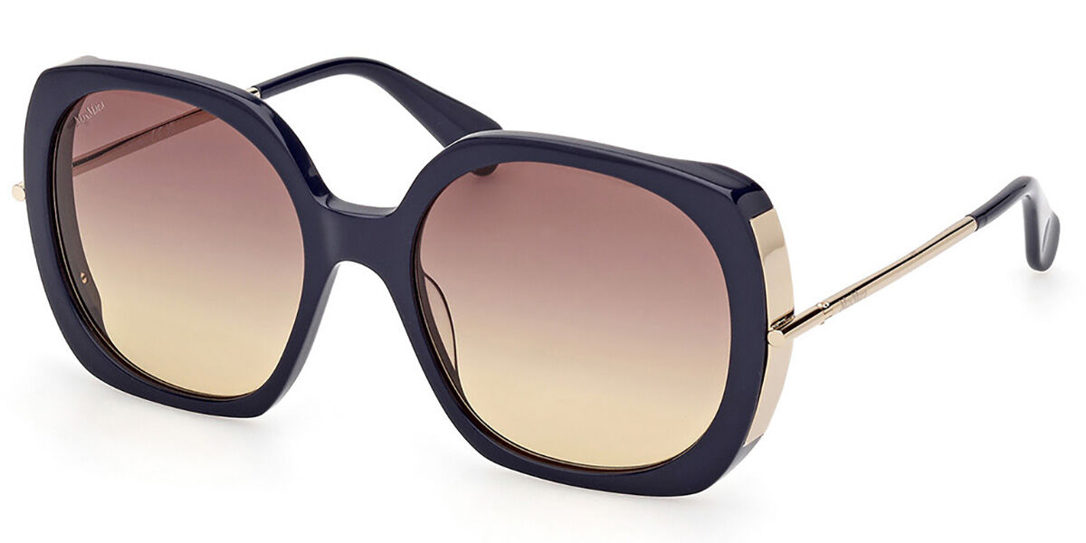 Image of Max Mara MM0079 90F Óculos de Sol Azuis Feminino BRLPT