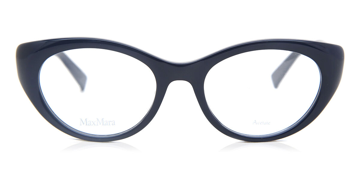 Image of Max Mara MM1300 PJP Óculos de Grau Azuis Feminino BRLPT