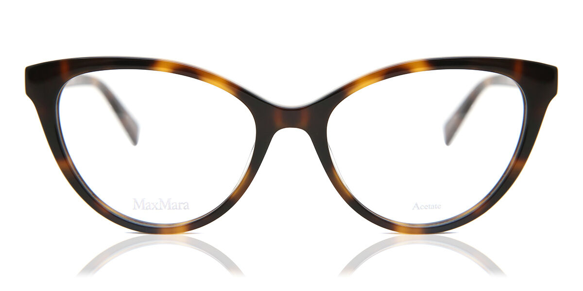 Image of Max Mara MM1392 086 52 Tortoiseshell Damskie Okulary Korekcyjne PL