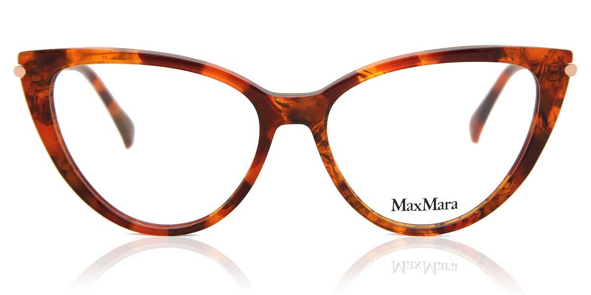 Image of Max Mara MM5006 054 Óculos de Grau Tortoiseshell Feminino BRLPT