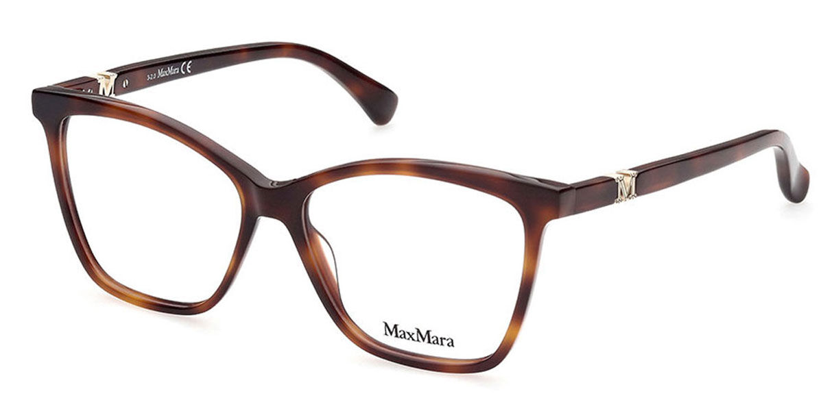 Image of Max Mara MM5017 052 53 Tortoiseshell Damskie Okulary Korekcyjne PL