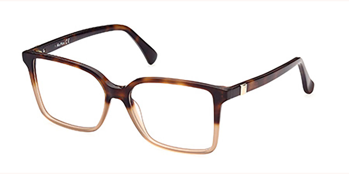 Image of Max Mara MM5022 056 Óculos de Grau Tortoiseshell Feminino BRLPT