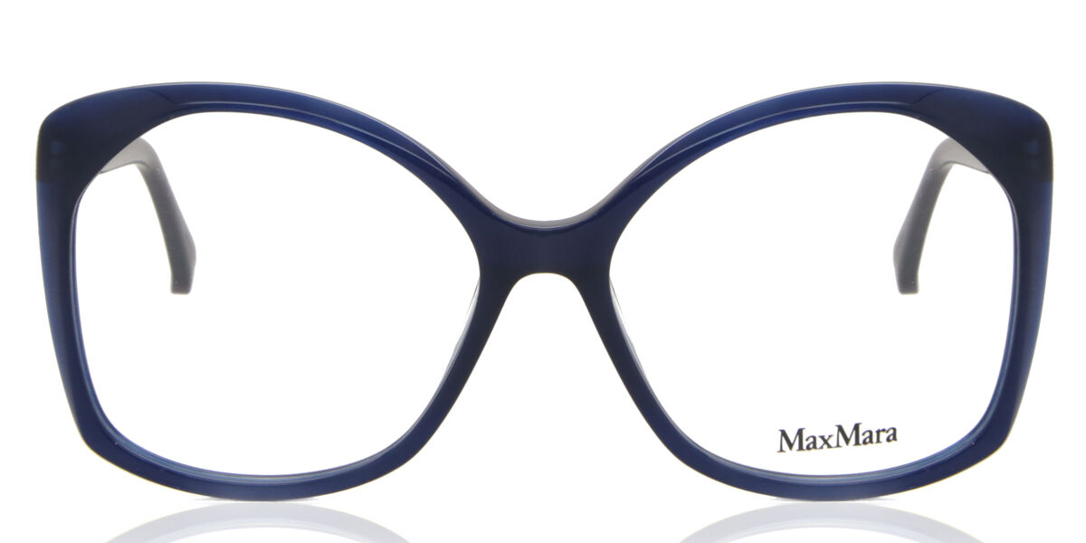 Image of Max Mara MM5029 090 Óculos de Grau Azuis Feminino BRLPT
