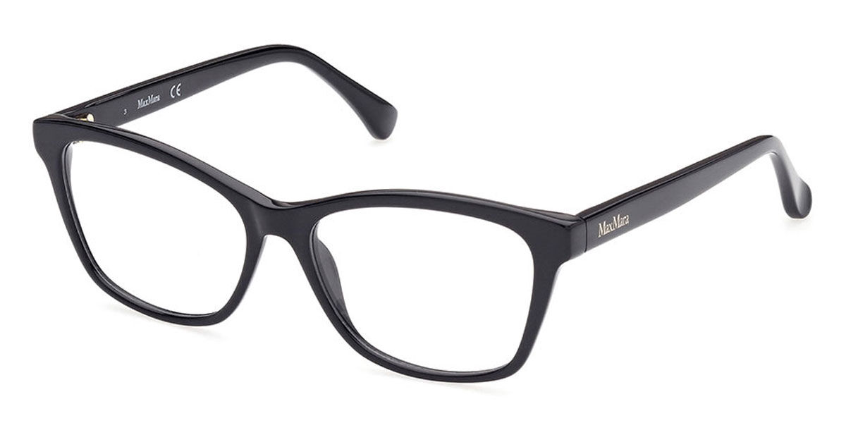 Image of Max Mara MM5032 001 54 Czarne Damskie Okulary Korekcyjne PL