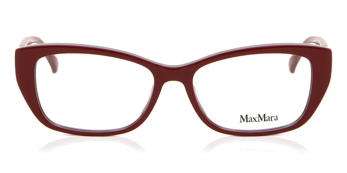 Image of Max Mara MM5035 066 Óculos de Grau Vermelhos Feminino BRLPT