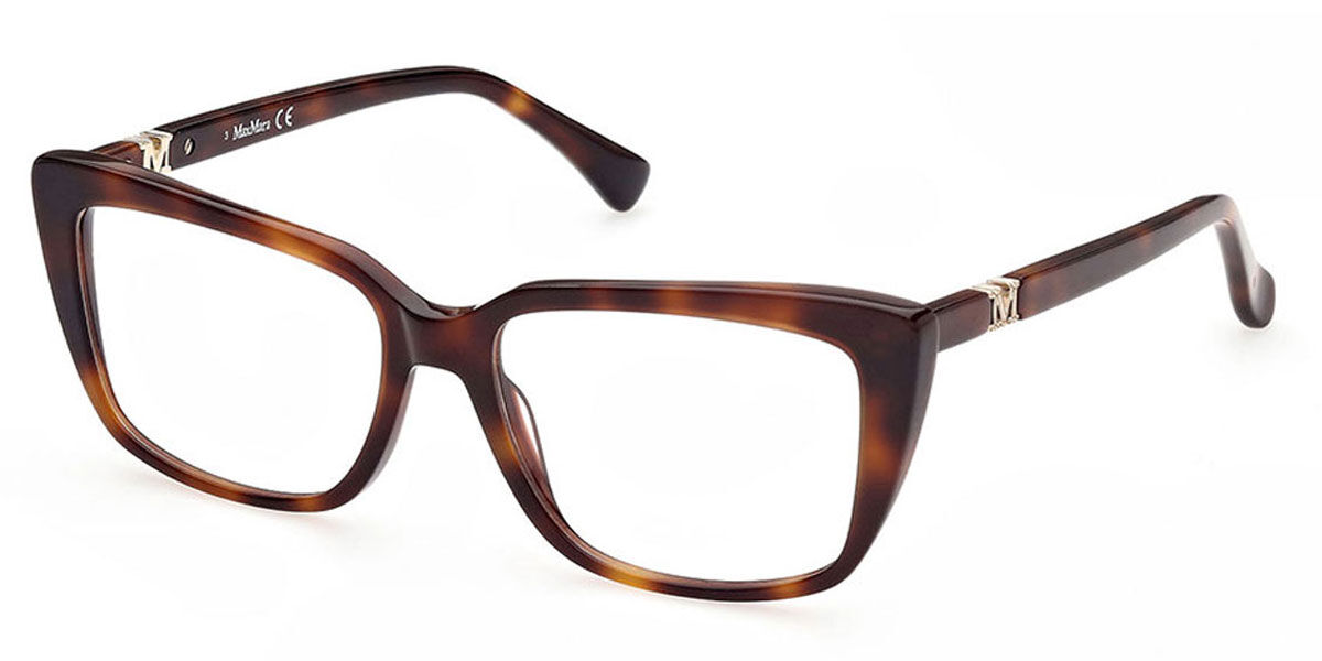 Image of Max Mara MM5037 052 Óculos de Grau Tortoiseshell Feminino BRLPT