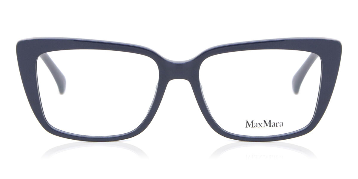 Image of Max Mara MM5037 090 54 Niebieskie Damskie Okulary Korekcyjne PL