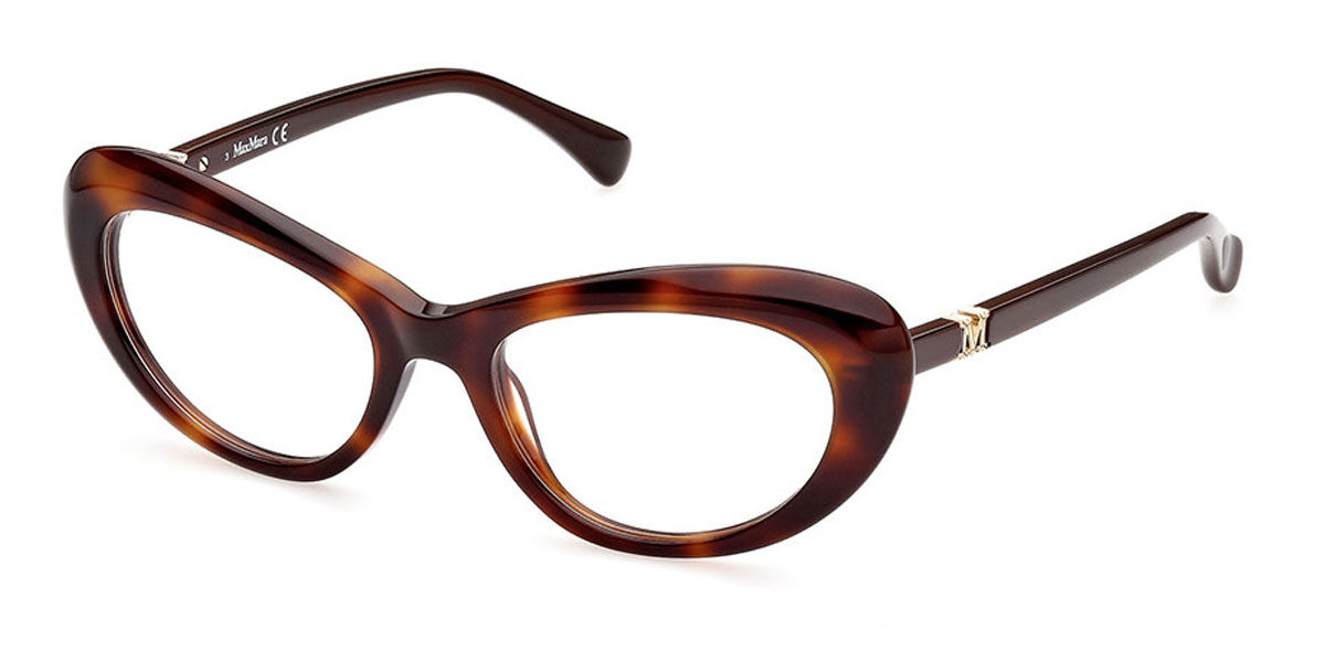 Image of Max Mara MM5051 052 Óculos de Grau Tortoiseshell Feminino BRLPT