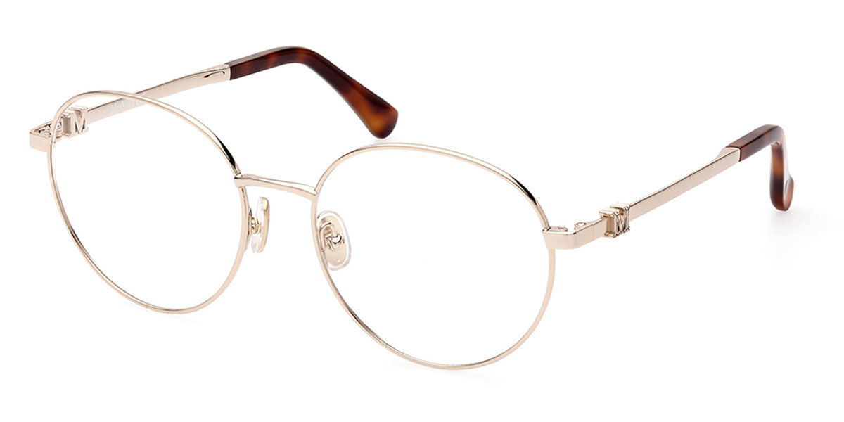 Image of Max Mara MM5081 032 Óculos de Grau Dourados Feminino BRLPT