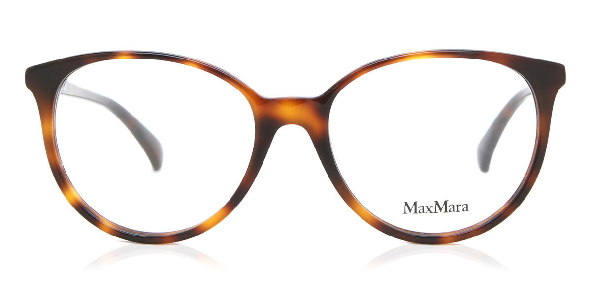 Image of Max Mara MM5084 052 53 Tortoiseshell Damskie Okulary Korekcyjne PL