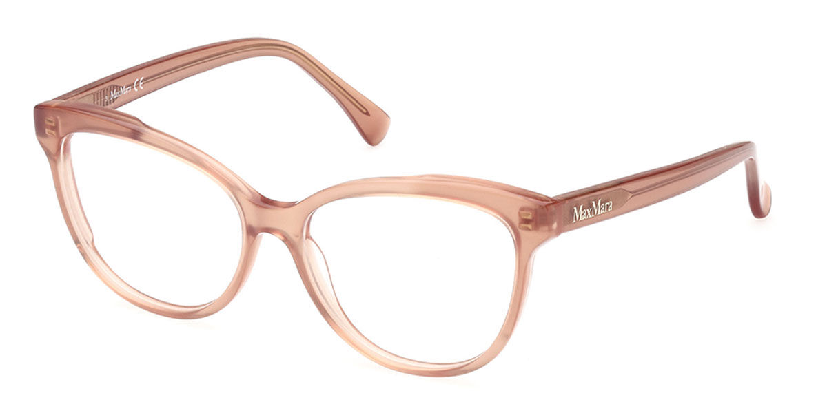 Image of Max Mara MM5093 072 54 Brązowe Damskie Okulary Korekcyjne PL