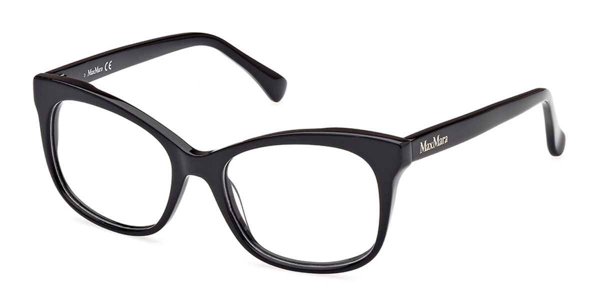 Image of Max Mara MM5094 001 52 Czarne Damskie Okulary Korekcyjne PL