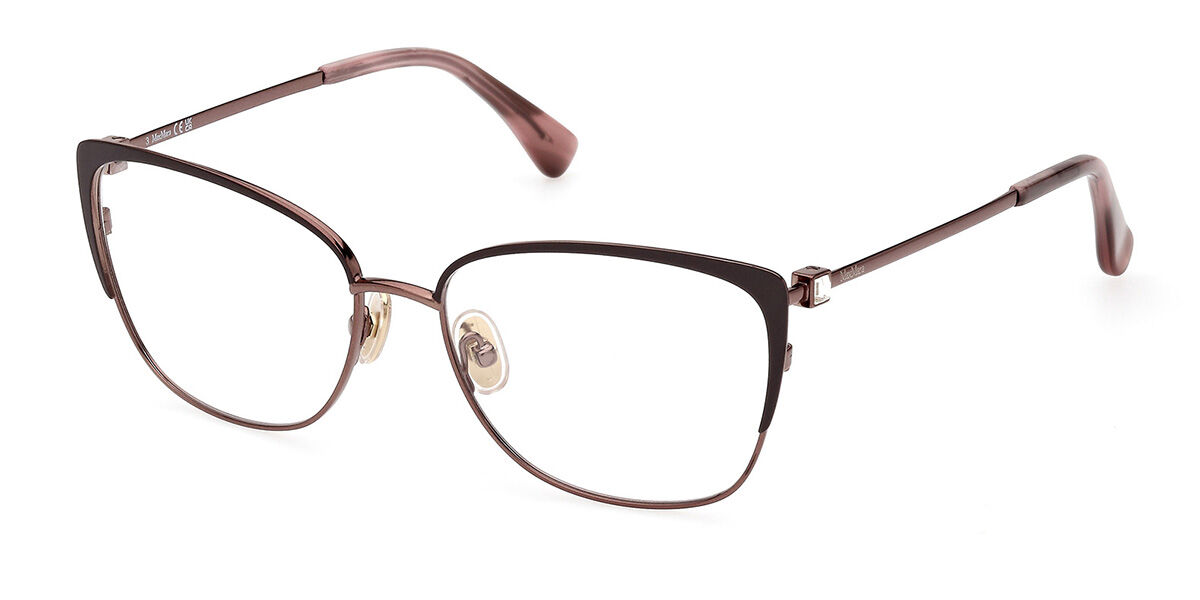 Image of Max Mara MM5106 038 Óculos de Grau Marrons Feminino PRT