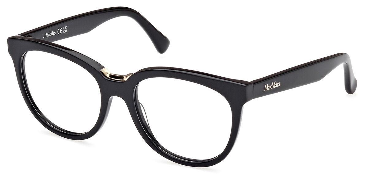 Image of Max Mara MM5110 001 52 Czarne Damskie Okulary Korekcyjne PL