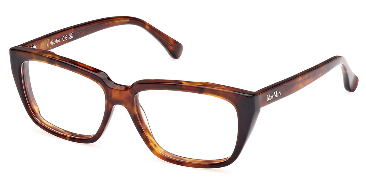 Image of Max Mara MM5112 053 54 Tortoiseshell Damskie Okulary Korekcyjne PL