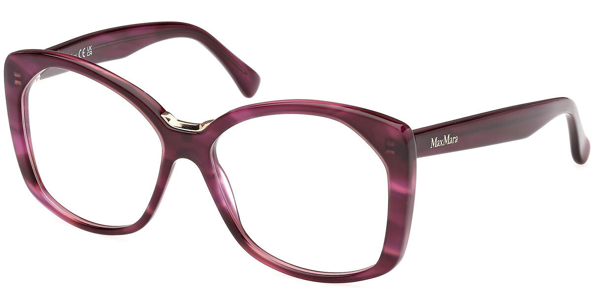 Image of Max Mara MM5141 083 Óculos de Grau Purple Feminino BRLPT