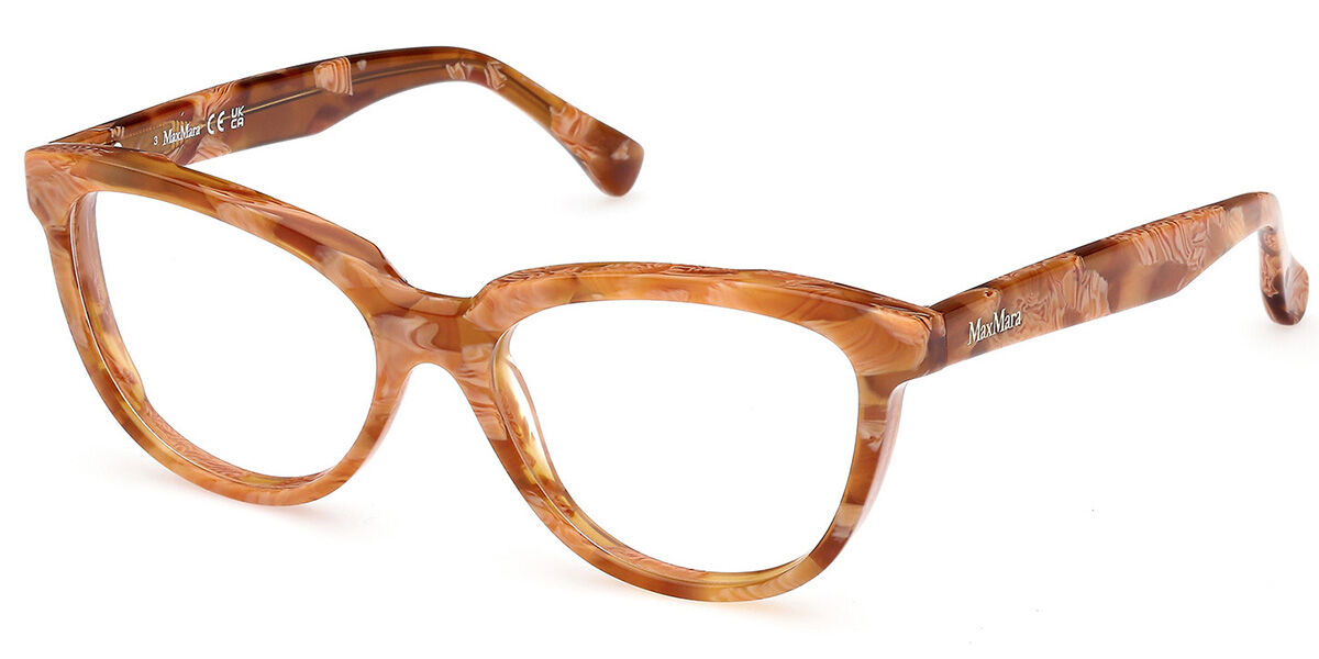 Image of Max Mara MM5143 056 53 Tortoiseshell Damskie Okulary Korekcyjne PL