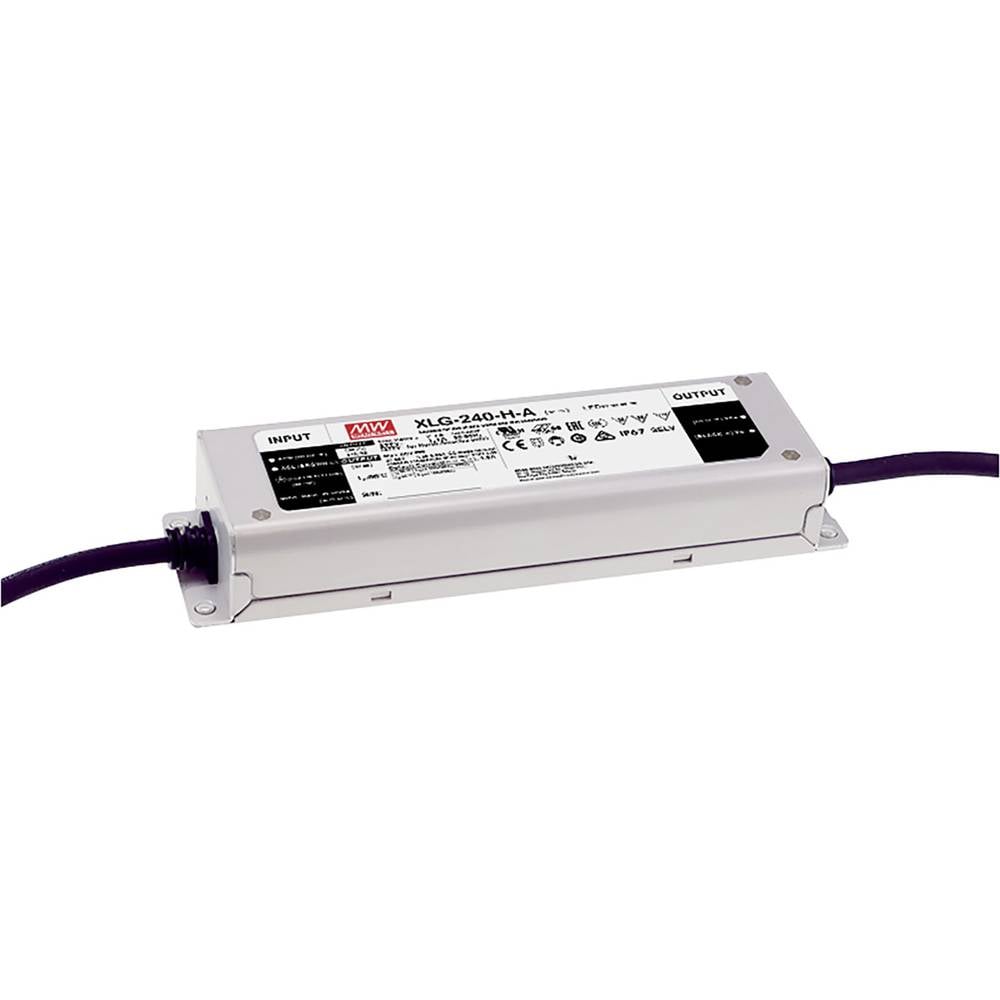 Image of Mean Well XLG-240-M-AB LED driver Constant power 2394 W 700 - 2100 mA 90 - 171 V DC 3-in-1 dimmer Approved for use on