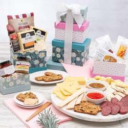 Image of Meat & Cheese Gift Tower