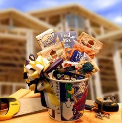 Image of Men At Work Gift Basket with 2500 Lowes Gift Card