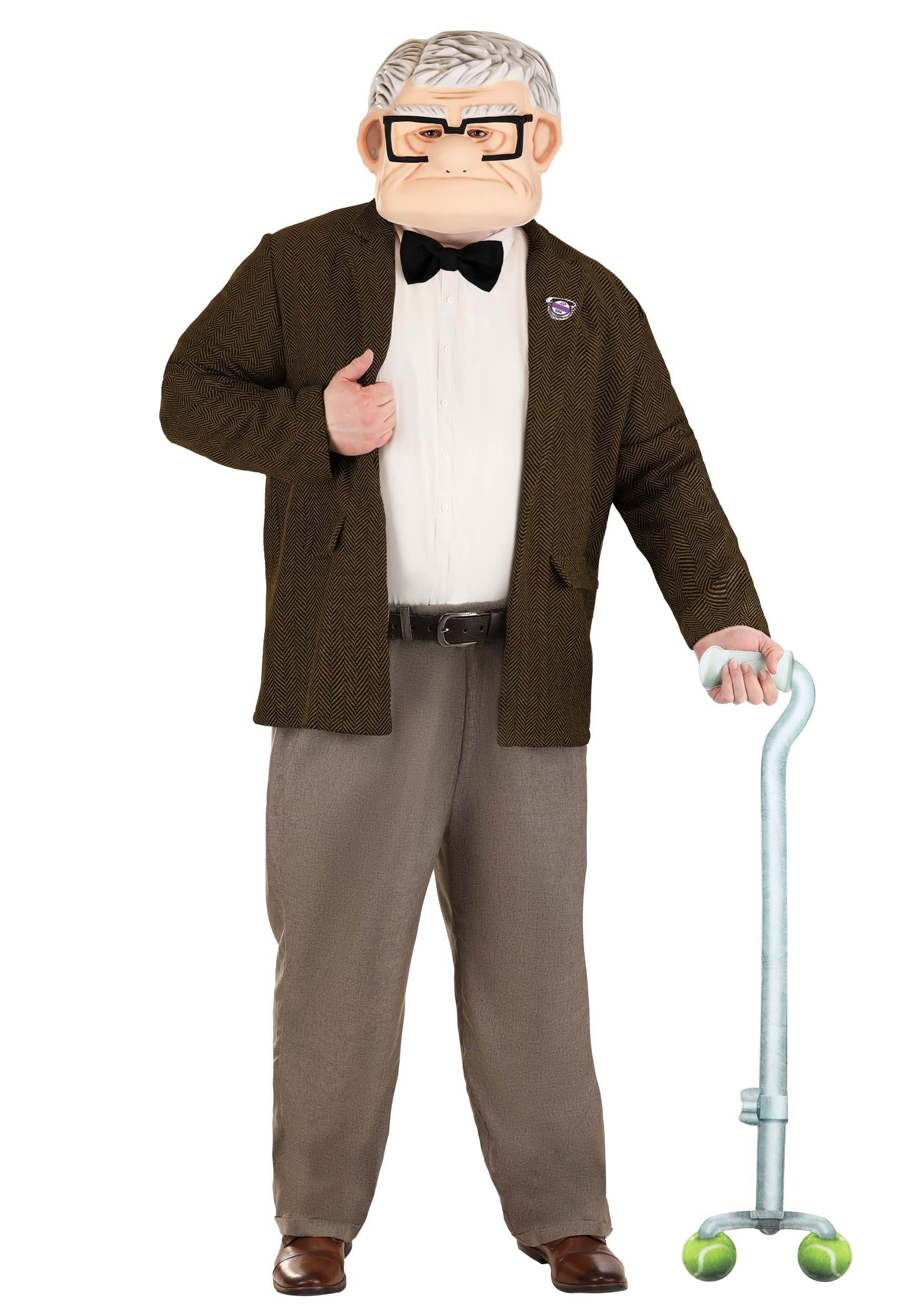 Image of Men's Carl Disney UP Plus Size Costume ID FUN3317PL-4X