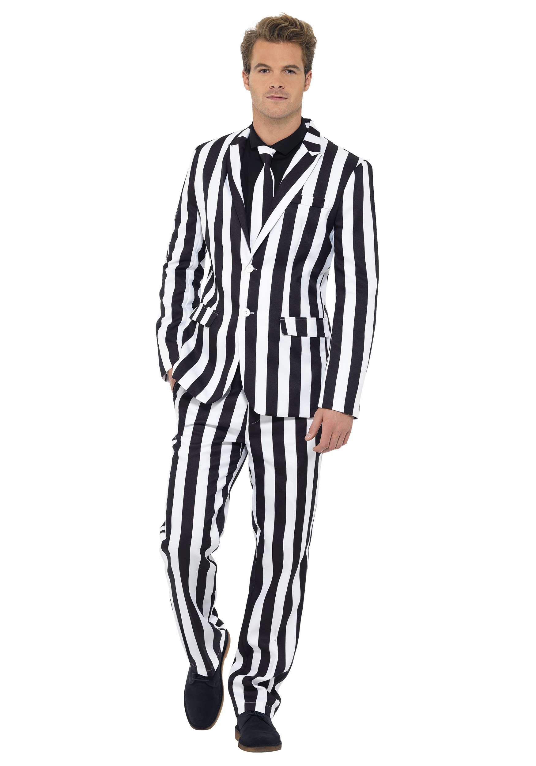 Image of Men's Humbug Striped Suit ID SM43536-XL