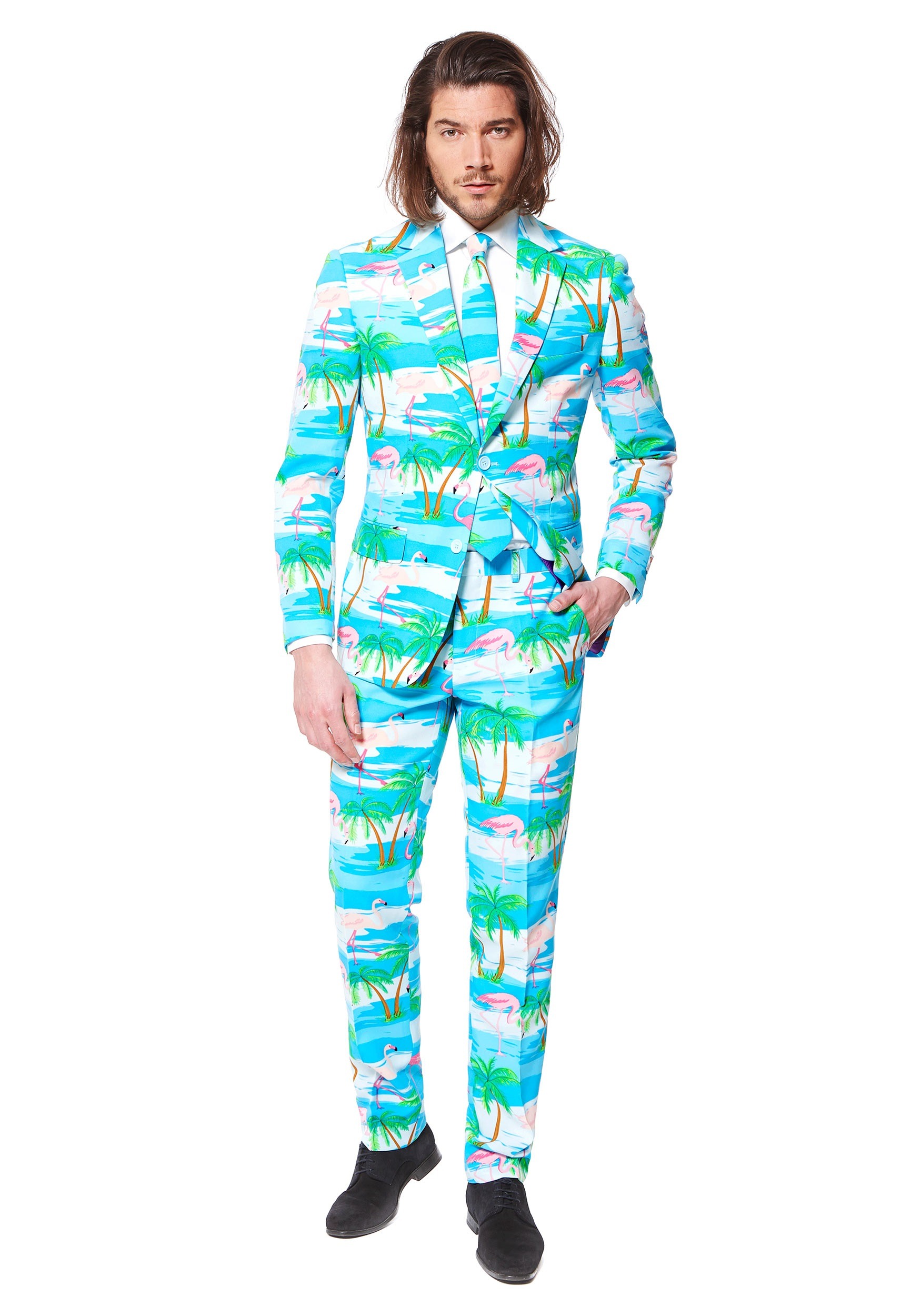 Image of Men's OppoSuits Flamingo Suit ID OSOSUI0047-42