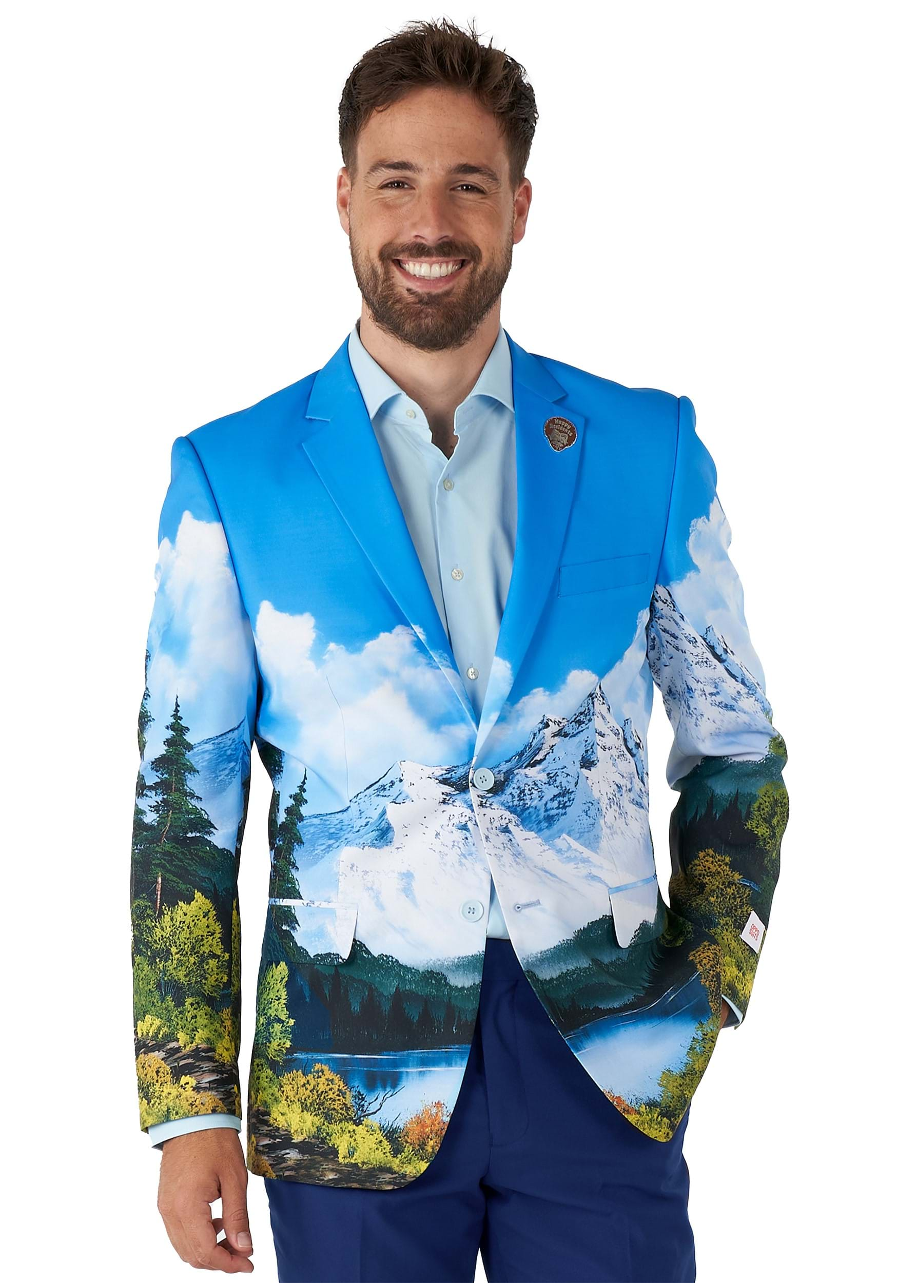 Image of Men's Opposuit Bob Ross Blazer ID OSOSMB-1012-46