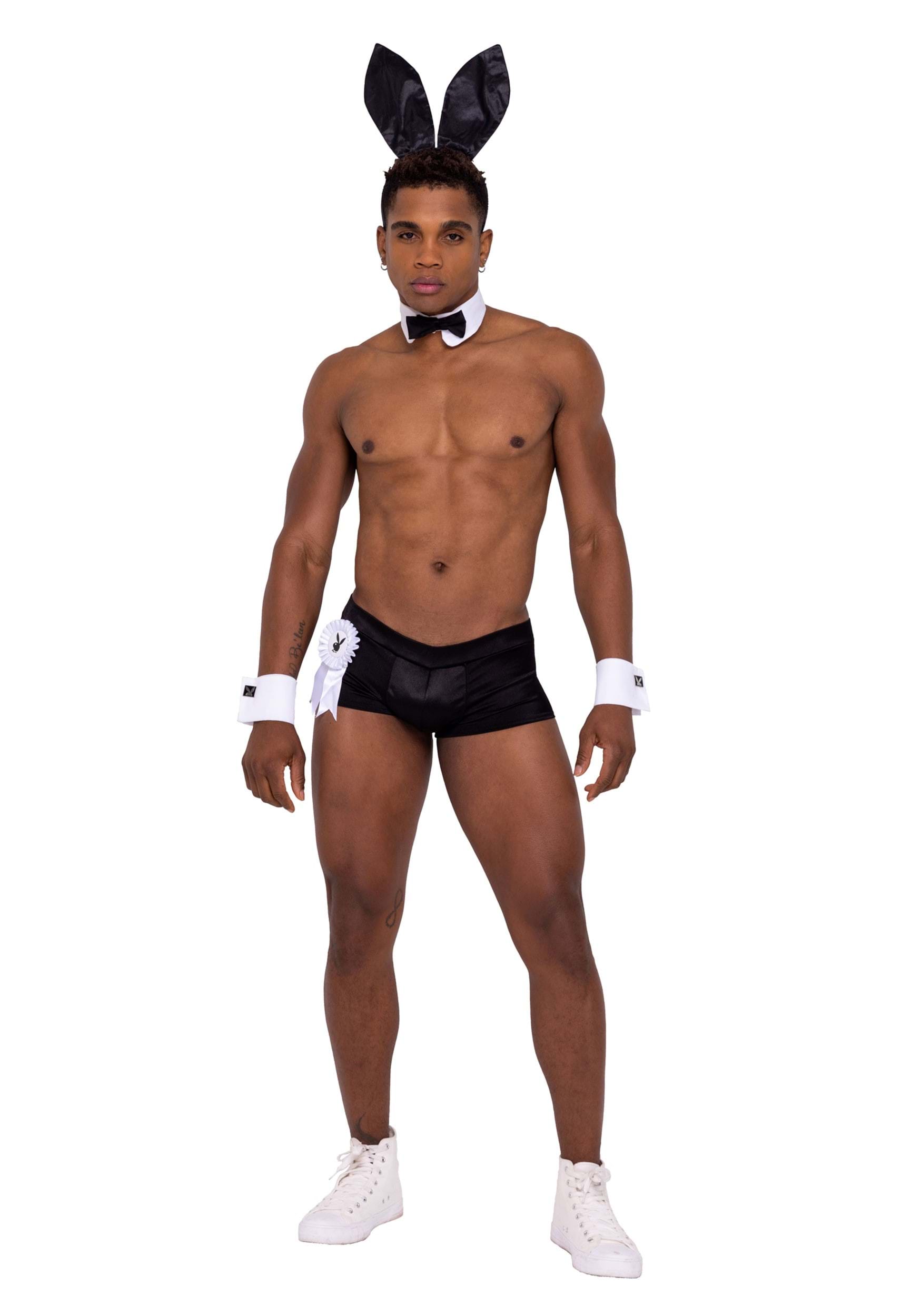 Image of Men's Playboy Hunky Playmate Costume | Playboy Bunny Costumes ID ROPB154-L