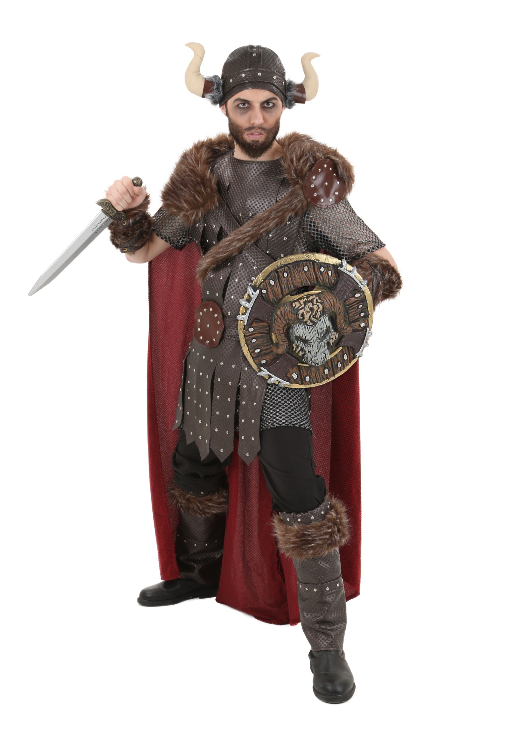Image of Men's Viking Warrior Costume ID FUN2929AD-M