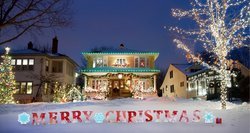 Image of Merry Christmas Outdoor Yard Sign