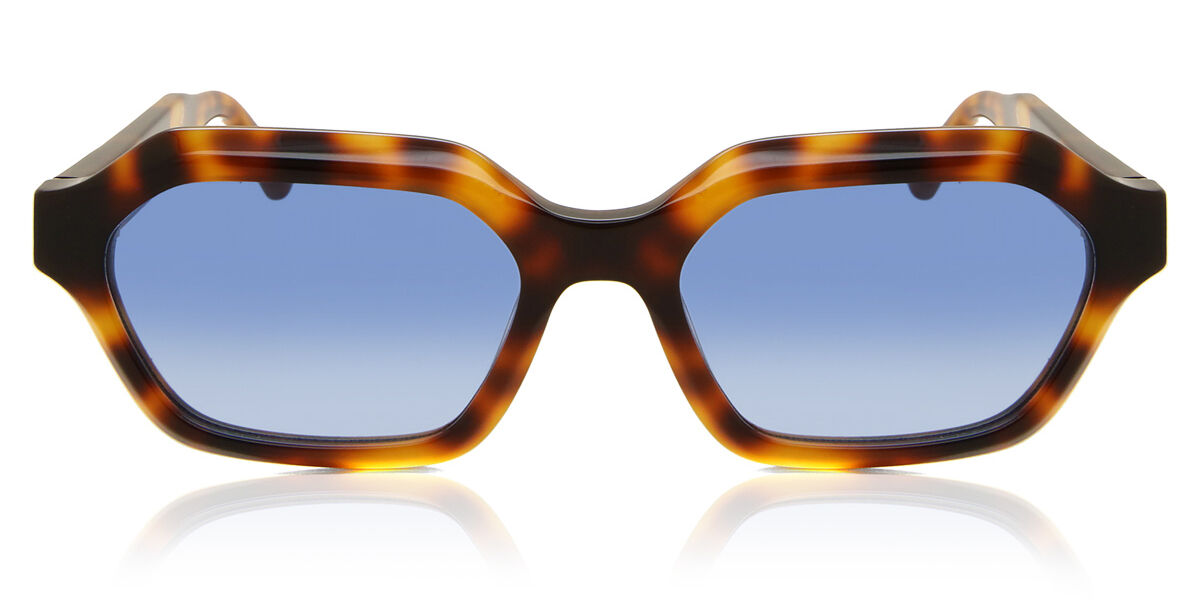 Image of Messy Weekend ANTHONY EcailléesBleues 54 Lunettes De Soleil Femme Tortoiseshell FR