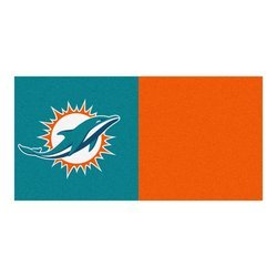 Image of Miami Dolphins Carpet Tiles