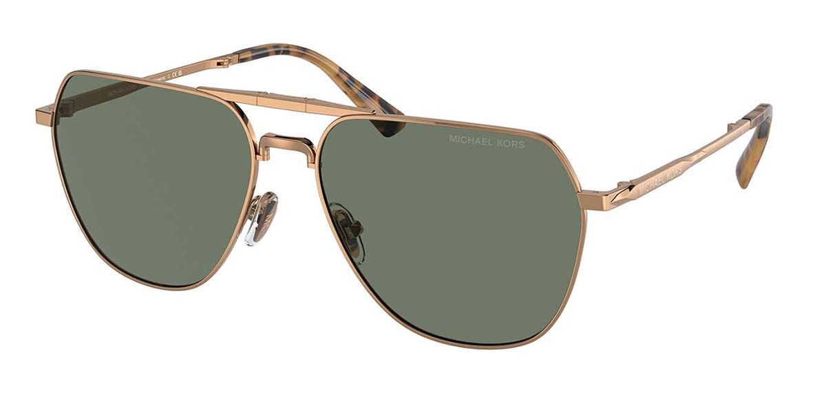 Image of Michael Kors MK1156 KESWICK 18993H Óculos de Sol Dourados Masculino PRT