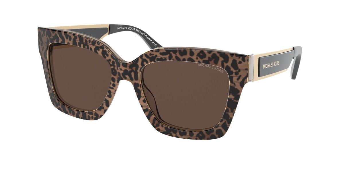 Image of Michael Kors MK2102 BERKSHIRES 366173 Óculos de Sol Marrons Masculino BRLPT