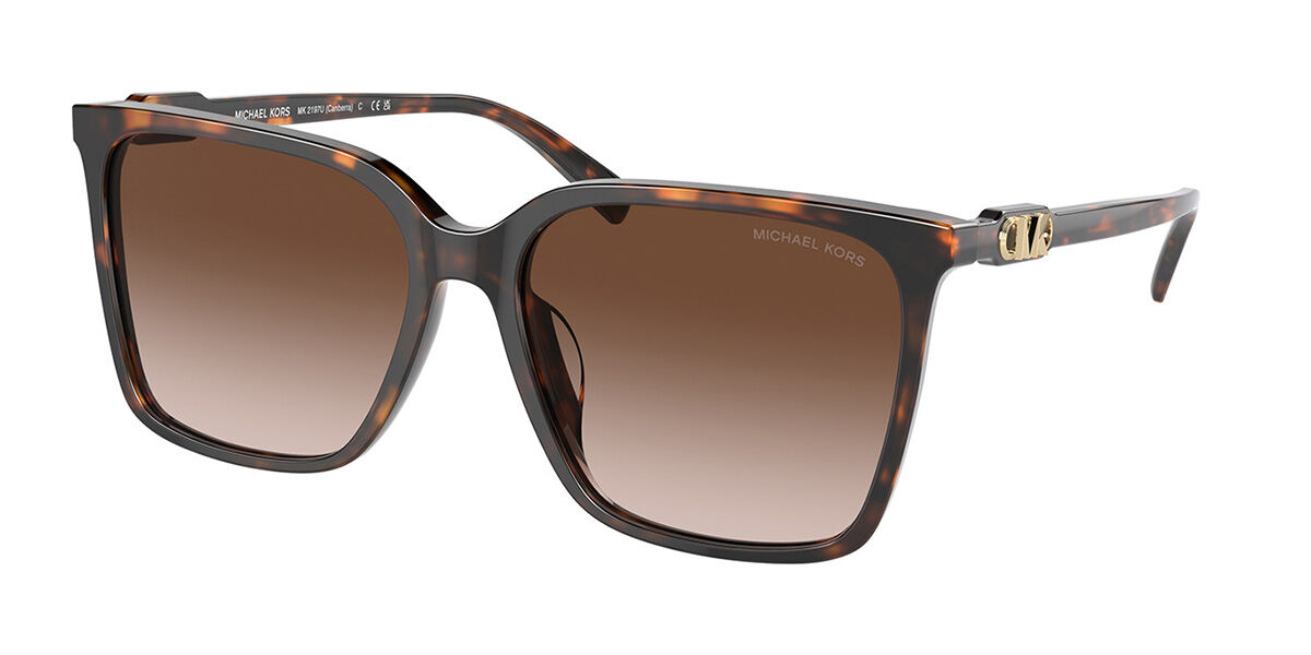 Image of Michael Kors MK2197U CANBERRA 300613 Óculos de Sol Tortoiseshell Feminino PRT