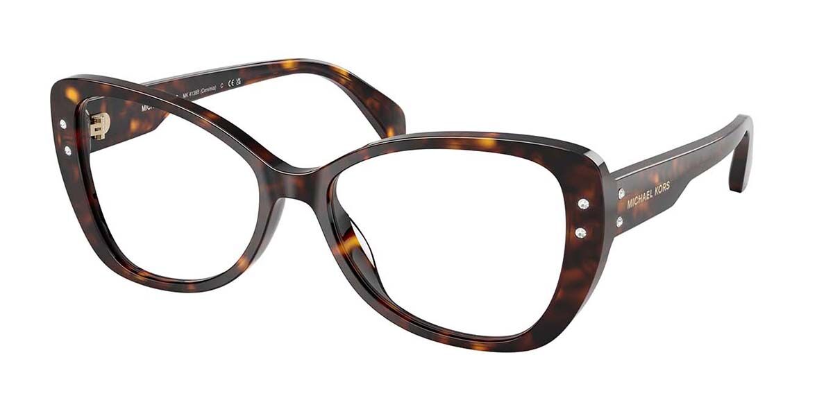 Image of Michael Kors MK4138B CERVINIA 3006 Óculos de Grau Tortoiseshell Feminino PRT