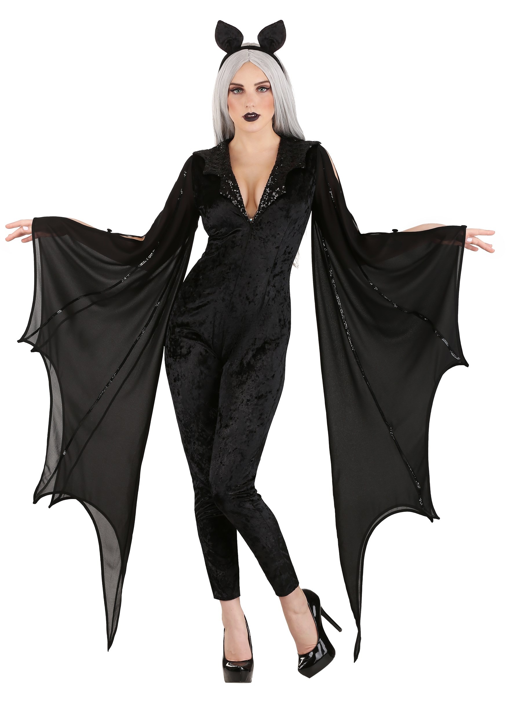Image of Midnight Bat Women's Costume ID FUN1162AD-L