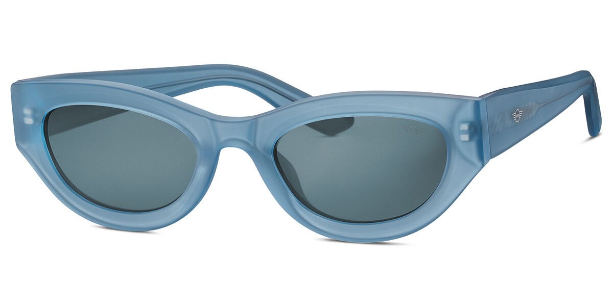 Image of Mini 746023 70 70 Lunettes De Soleil Homme Bleues FR