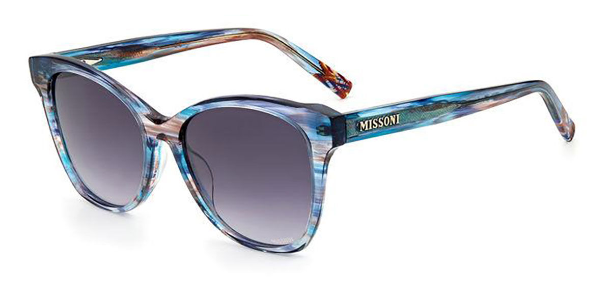 Image of Missoni MIS 0007/S 38I/9O 54 Lunettes De Soleil Femme Bleues FR